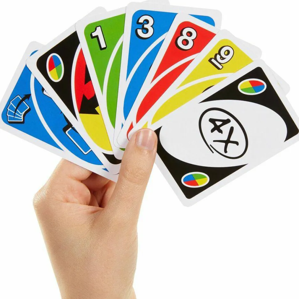 Mattel UNO Attack Card Game , Family Game For Kids And Adults, Card Blaster