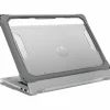 MAXCases Extreme Shell-FL3 Slide Chromebook Case for HP Fortis G1i Chromebook 11.6" Clamshell and G10 /G9/G8 (Intel Processor) (Grey/Slide-On Top, PC Bottom)