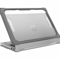 MAXCases Extreme Shell-FL3 Slide Chromebook Case for HP Fortis G1i Chromebook 11.6" Clamshell and G10 /G9/G8 (Intel Processor) (Grey/Slide-On Top, PC Bottom)