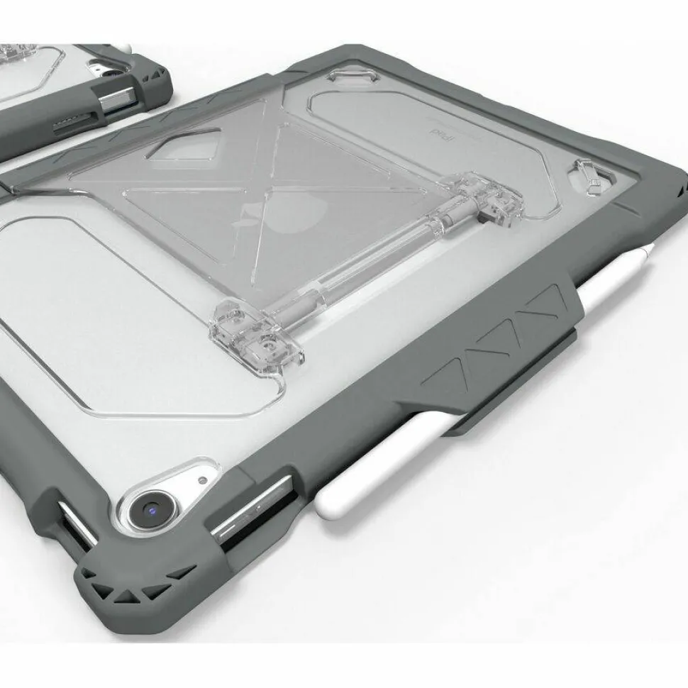 MAXCases Shield Extreme-X2 for iPad 10/11 10.9" (2022) (Black Bezel-Gray Chromebook Case)