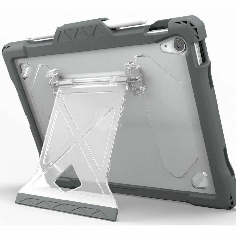 MAXCases Shield Extreme-X2 for iPad 10/11 10.9" (2022) (Black Bezel-Gray Chromebook Case)