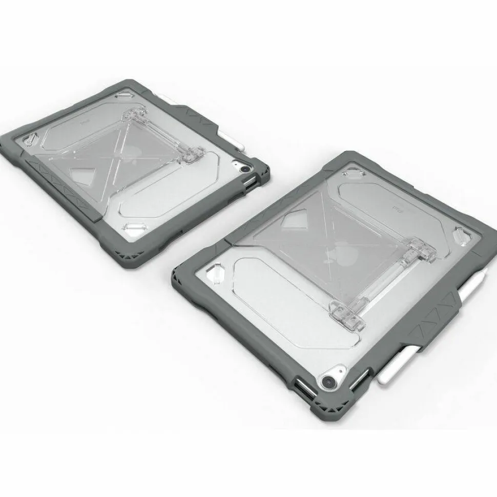 MAXCases Shield Extreme-X2 for iPad 10/11 10.9" (2022) (Black Bezel-Gray Chromebook Case)