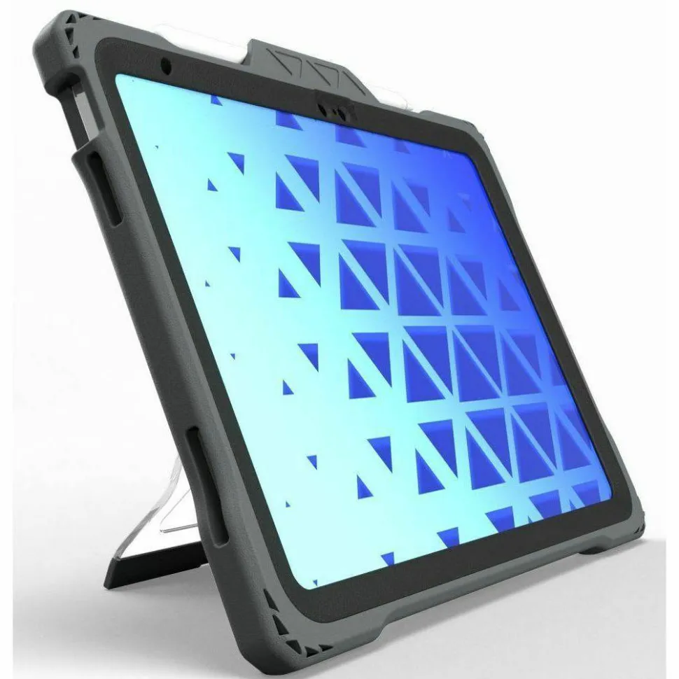 MAXCases Shield Extreme-X2 for iPad 10/11 10.9" (2022) (Black Bezel-Gray Chromebook Case)