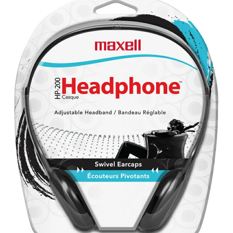 Maxell Lightweight Stereo Headphones