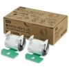 MAX Staple Refills No.110FE, 0.56" Leg, 0.5" Crown, Silver, 4,000/Cartridge, 2 Cartridges/Box, 8,000/Box