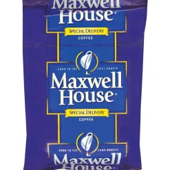 Maxwell House Regular Coffee Filter Packs, Packets Make 6 Cups, 42 Packets/Carton