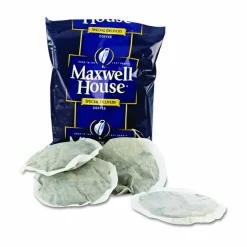 Maxwell House Regular Coffee Filter Packs, Packets Make 6 Cups, 42 Packets/Carton