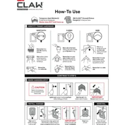 3M CLAW Drywall Picture Hanger