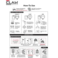 3M CLAW Drywall Picture Hanger