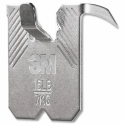 3M Claw Drywall Picture Hanger, Stainless Steel, 15 lb Capacity, 5 Hooks and 5 Spot Markers