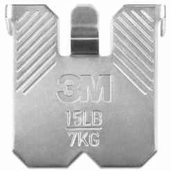 3M Claw Drywall Picture Hanger, Stainless Steel, 15 lb Capacity, 5 Hooks and 5 Spot Markers