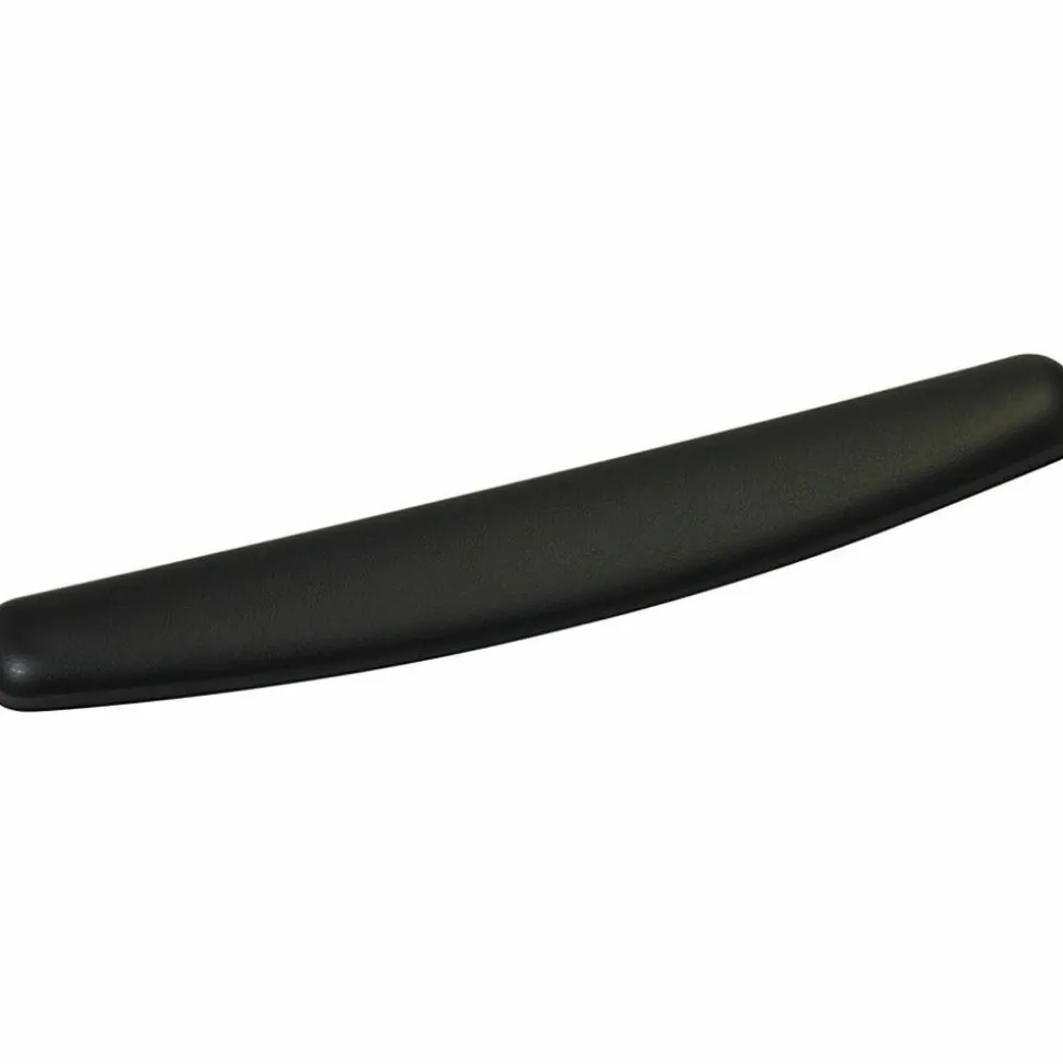 3M Compact Gel Keyboards Wrist Rest With Antimicrobial Protection, 18" Wide, Black