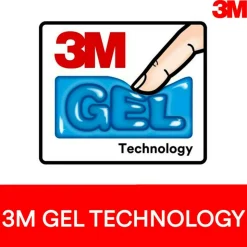 3M Compact Gel Keyboards Wrist Rest With Antimicrobial Protection, 18