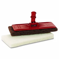 3M Doodlebug Threaded Pad Holder Kit, 4.63 x 10, Orange