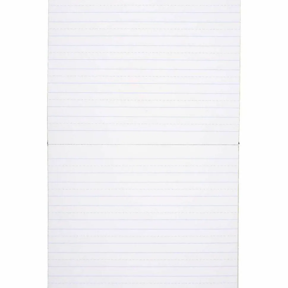 Mead Learn to Letter Primary Journal with Raised Ruling, Manuscript Format, Orange/White/Blue Cover, (40) 10 x 8 Sheets