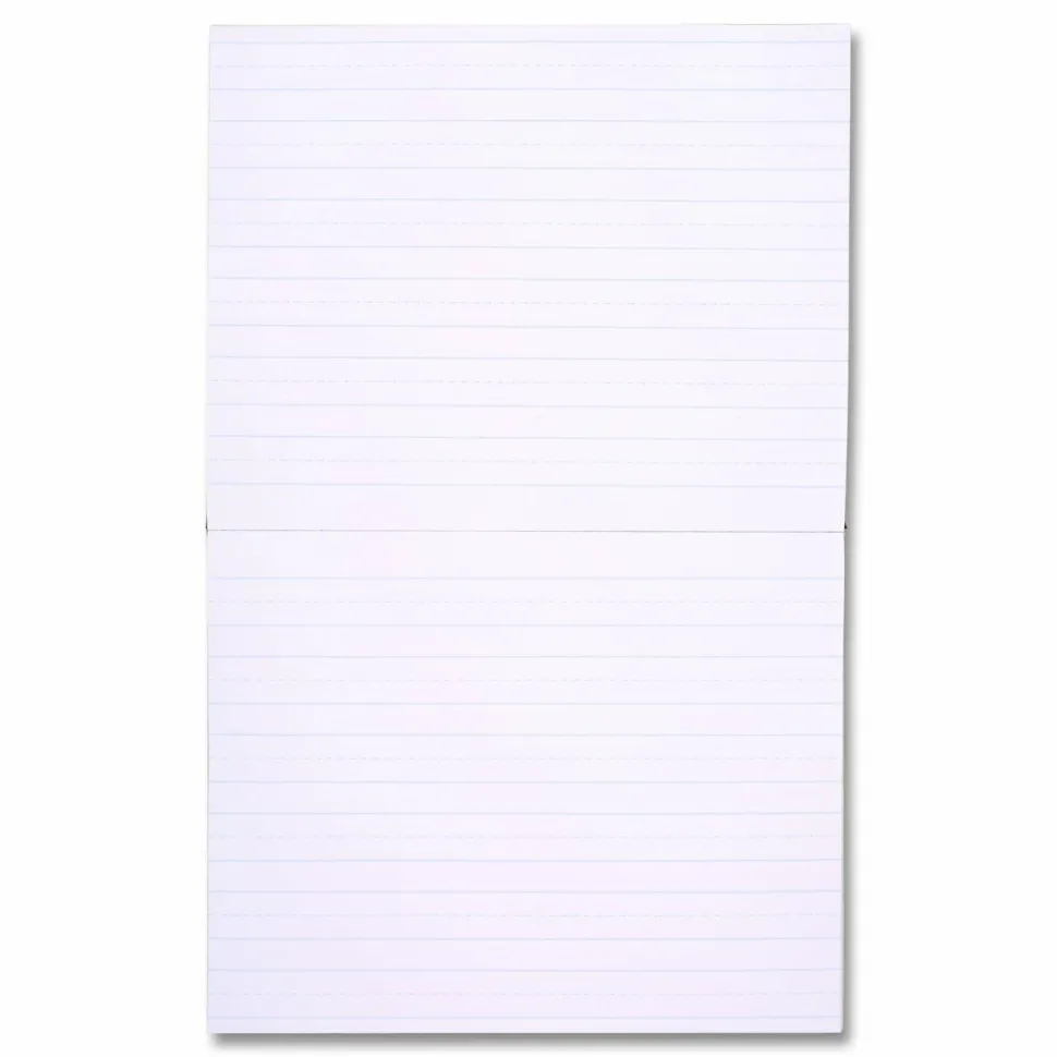 Mead Learn to Letter Primary Journal with Raised Ruling, Manuscript Format, Orange/White/Blue Cover, (40) 10 x 8 Sheets