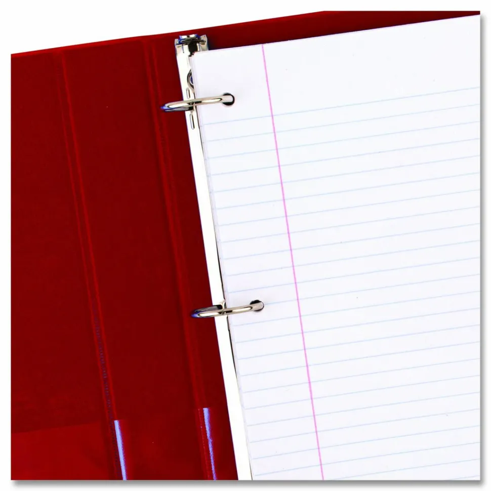 Mead Notebook Filler Paper - Letter - 200 Sheets - Spiral - 0.31" Ruled - Ruled Red Margin - 16 lb Basis Weight - 17208