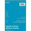 Mead Spell-Write Steno Book - 80 Sheets - Wire Bound - 6" x 9" Sheet Size - Green Paper - Cardboard Cover - 1 Each