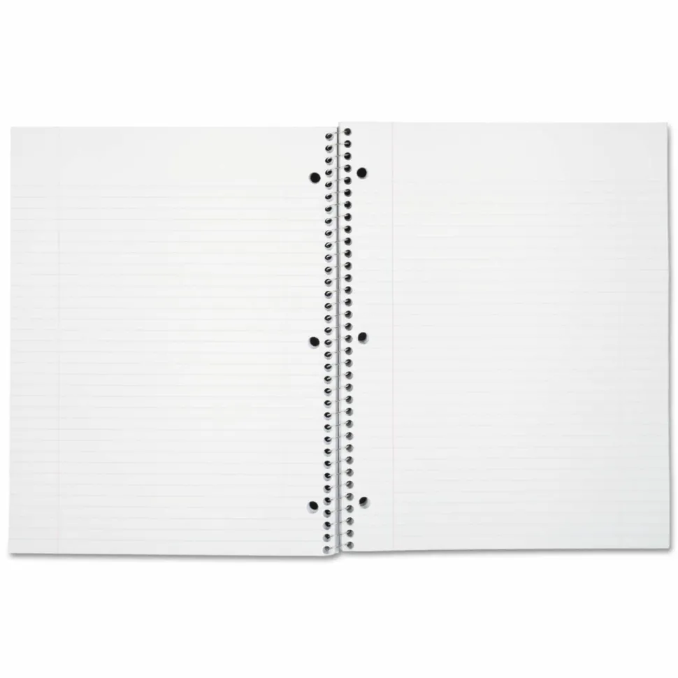 Mead Spiral Notebook, 8" x 11", 1 Subject, College Ruled, 200 Pages (100 Sheets), Assorted Colors