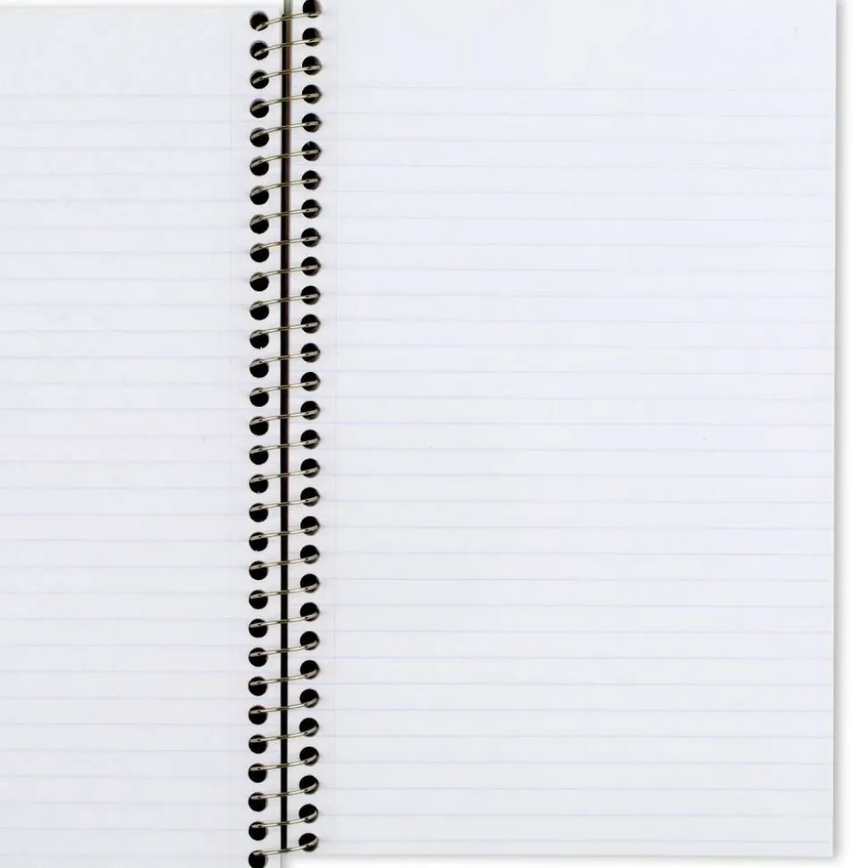 Mead Spiral Notebook, 3-Subject, Medium/College Rule, Randomly Assorted Cover Color, (150) 9.5 x 5.5 Sheets