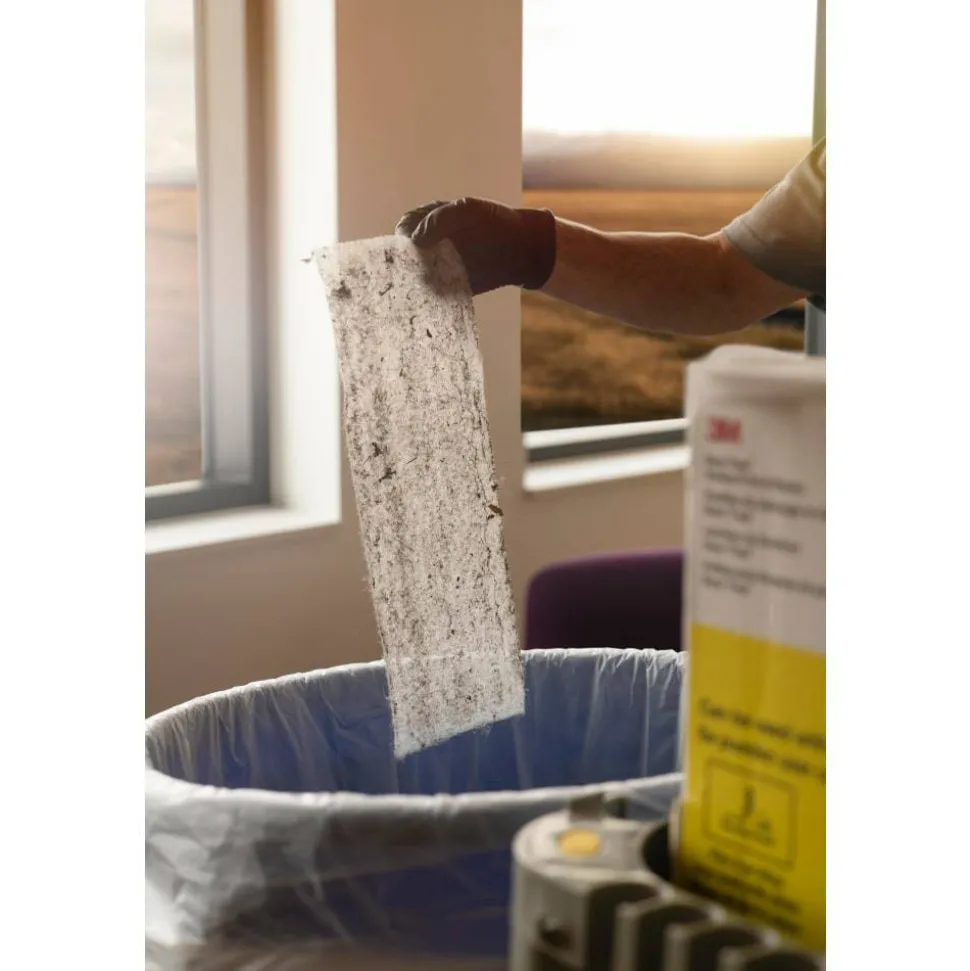 3M Easy Trap Duster Sweep And Dust Sheets, 5" x 6" x 125', 2 Rolls, 500 sheets