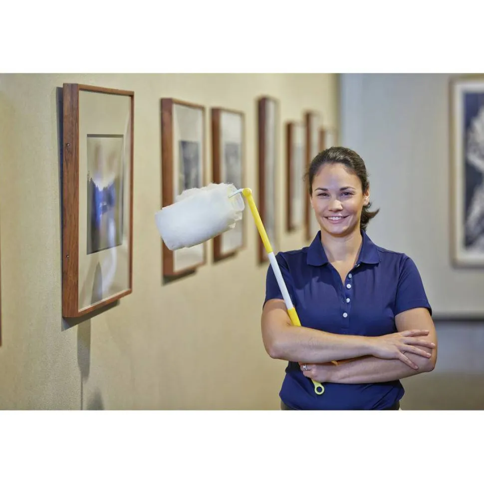 3M Easy Trap Duster Sweep and Dust Sheets, Perforated, 8" x 125 ft, White, 250 Sheet Roll