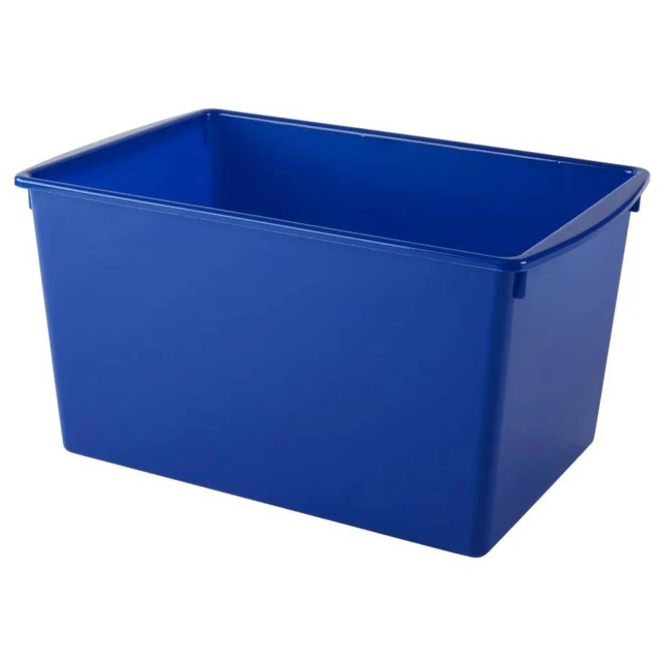 Medium Storage Bin, 7-1/2”H x 14-1/8”W x 9-1/4”D, Assorted Colors