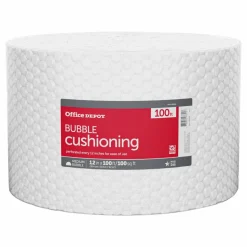 Medium Bubble Cushioning, 5/16” Thick, Clear, 12”x100'