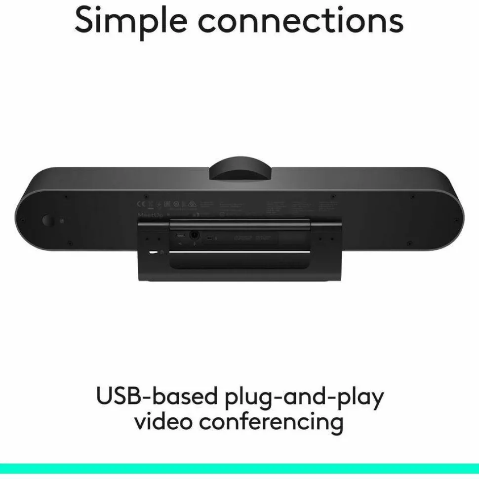 MeetUp All-in-One Ultra HD 4K Conference Camera for Huddle and Small Rooms, Works with Microsoft Teams, Zoom, Google Meet