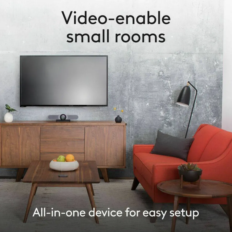MeetUp All-in-One Ultra HD 4K Conference Camera for Huddle and Small Rooms, Works with Microsoft Teams, Zoom, Google Meet