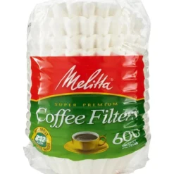 Melitta Basket Coffee Filters, Pack Of 600 Filters