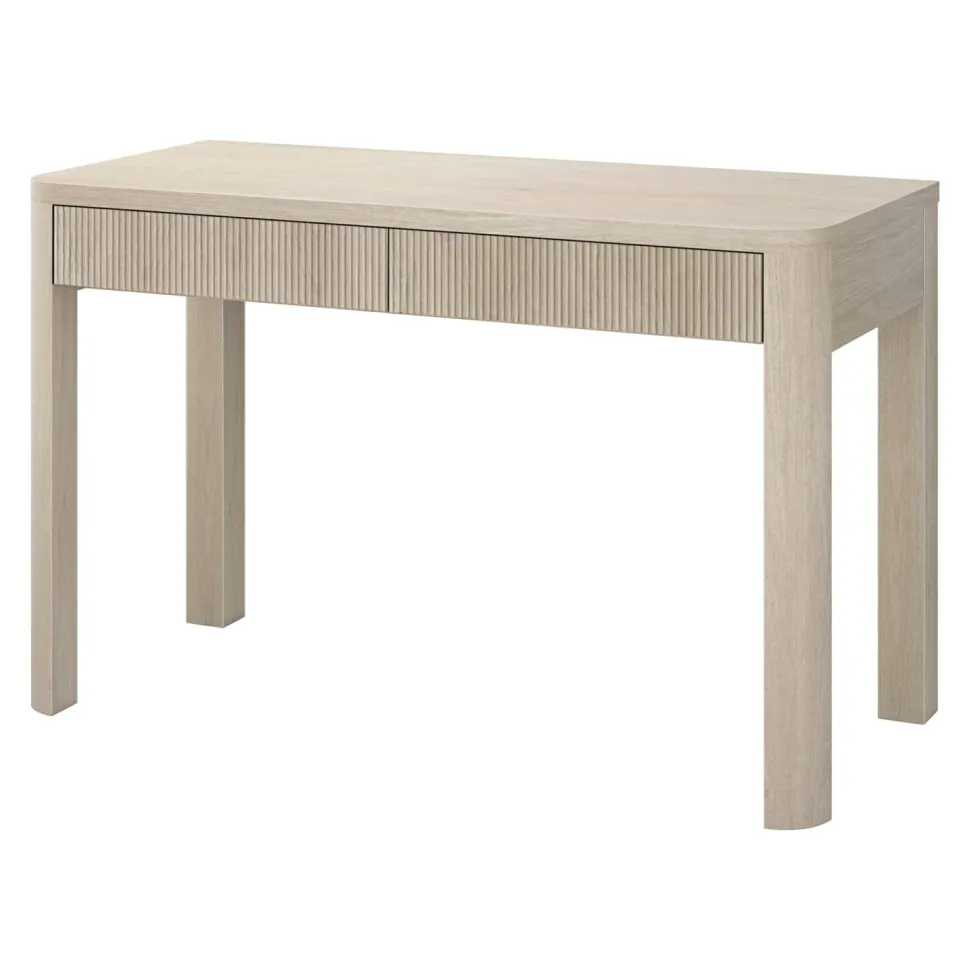 Mendoza 48'' Wide Rectangular Desk in Alder White