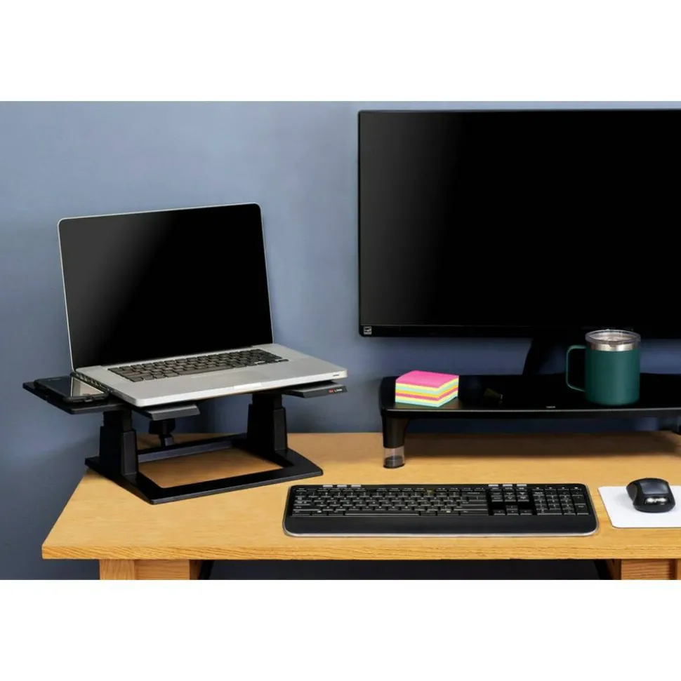 3M Ergonomic Notebook Computer Stand, Black