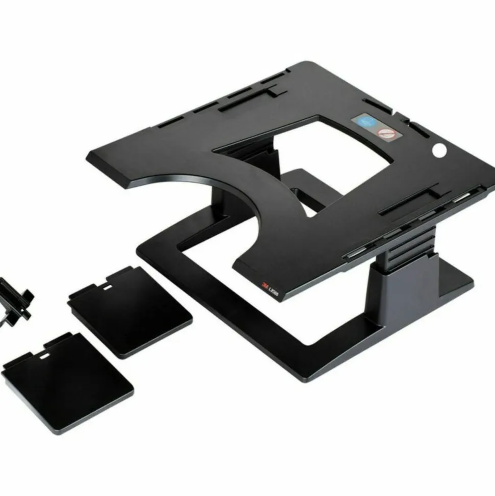 3M Ergonomic Notebook Computer Stand, Black