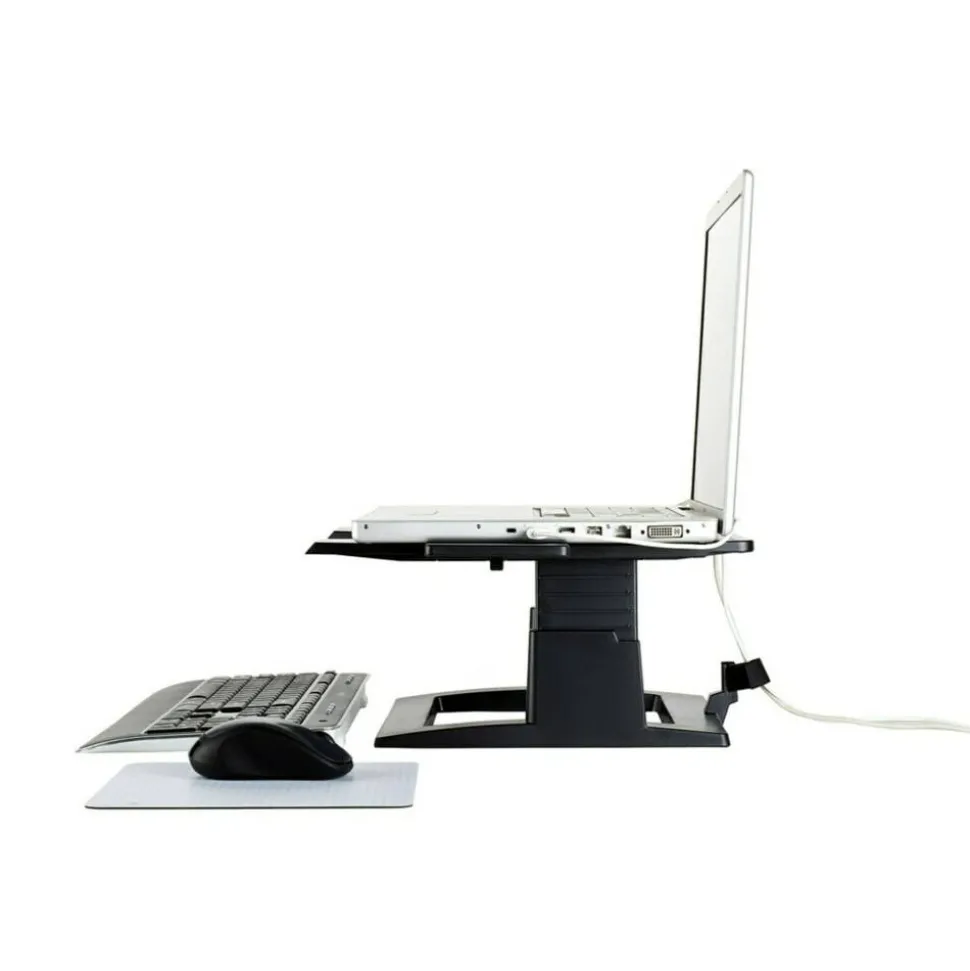 3M Ergonomic Notebook Computer Stand, Black