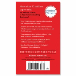 Merriam Webster Merriam-Webster Dictionary, Revised Edition, Paperback, 960 Pages