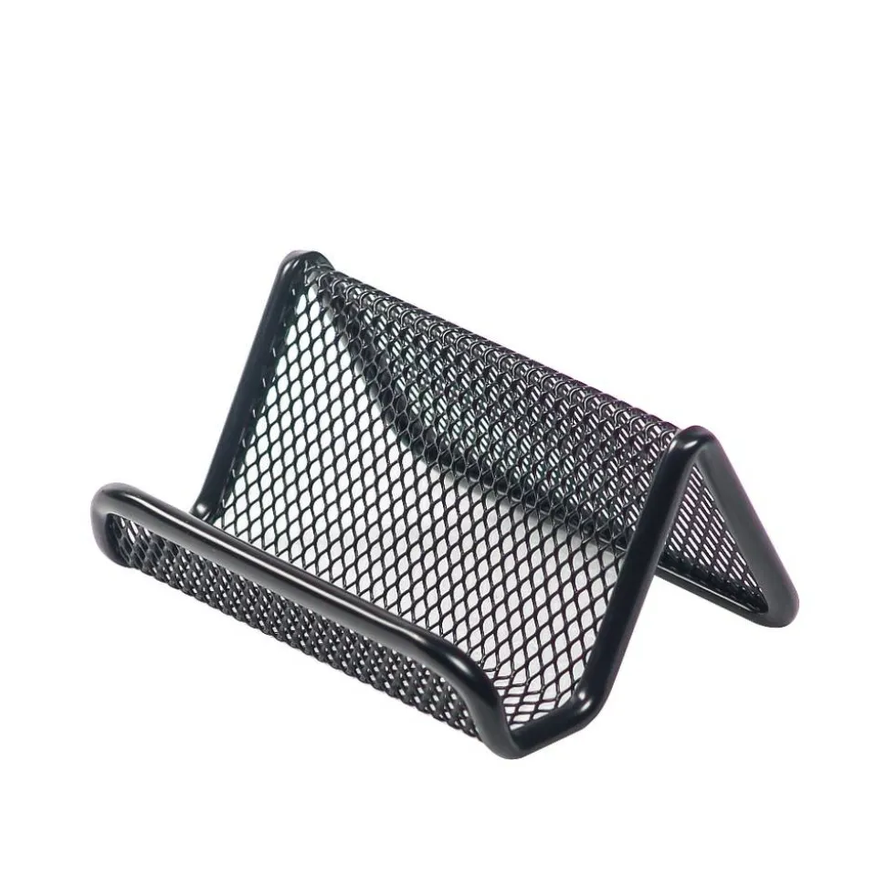 Mesh Business Card Holder, Black