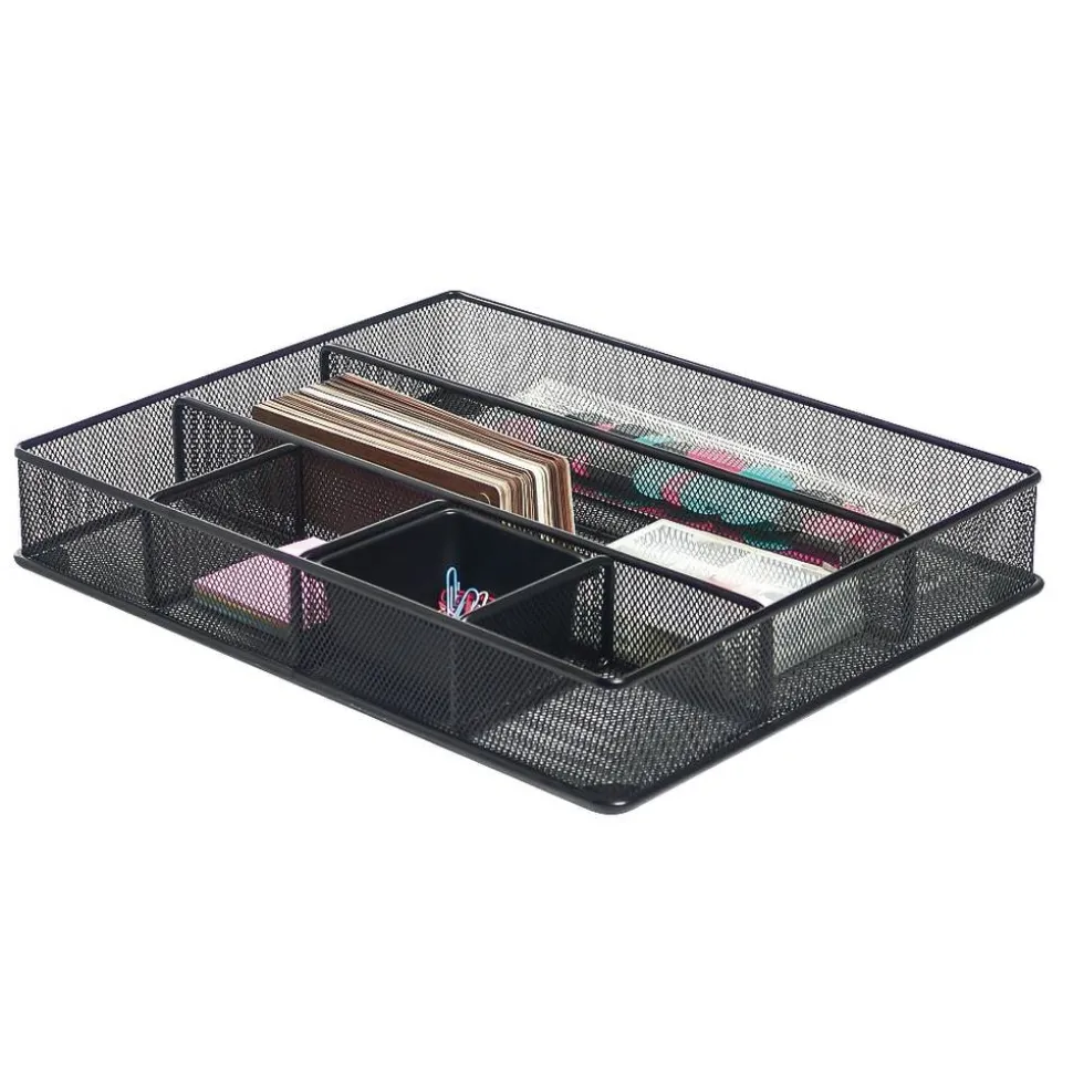 Mesh Large Drawer Organizer, Black