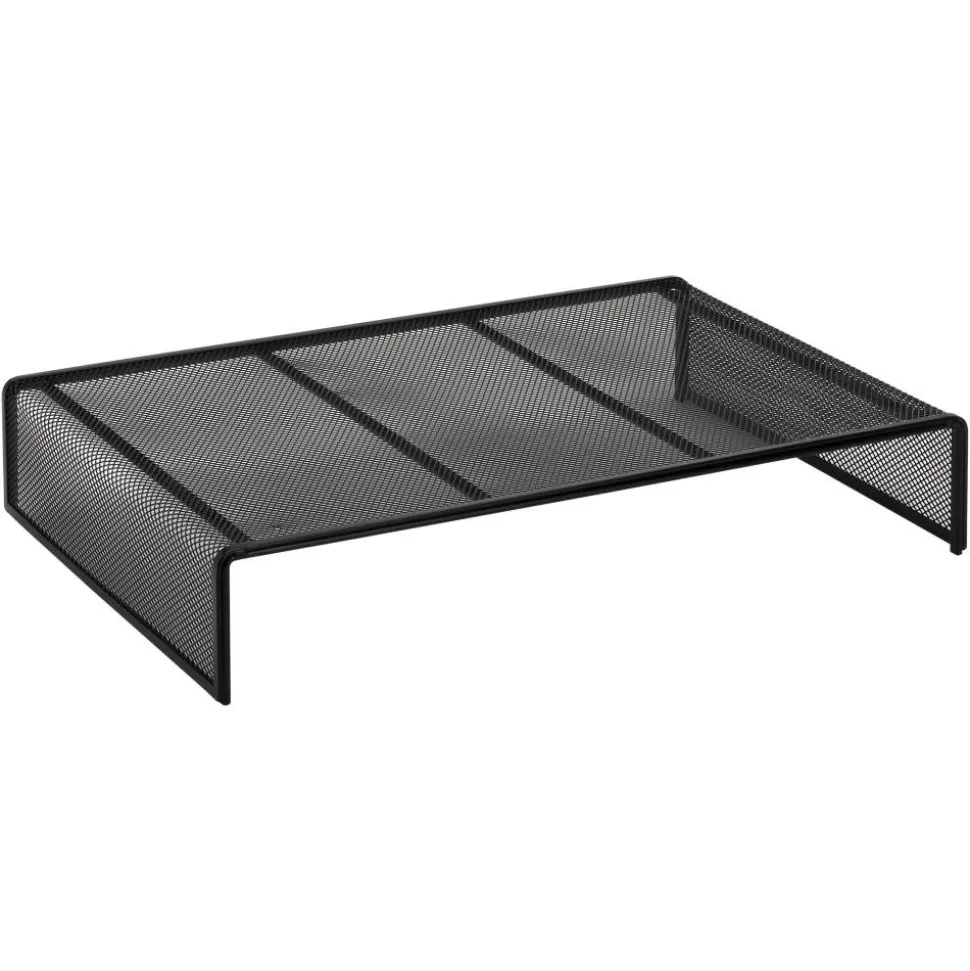 Mesh Monitor Stand, Black