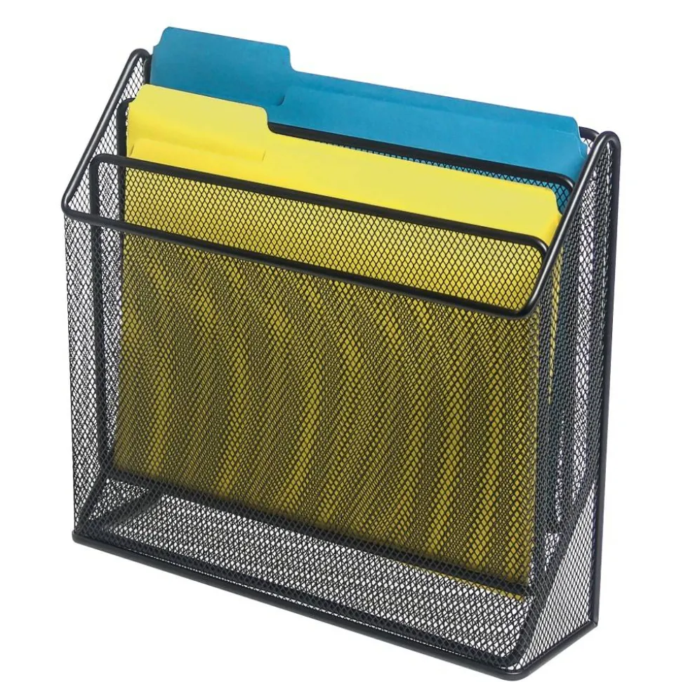 Mesh 3-Tier Desk Organizer, Black