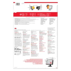 3M Gold Privacy Filter Screen for 22" Widescreen Monitors, 16:10 Aspect Ratio, Reduces Blue Light