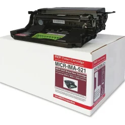 microMICR Remanufactured LEX MS810 MICR Toner Cartridge - Laser Print Technology - Black - 1 Each