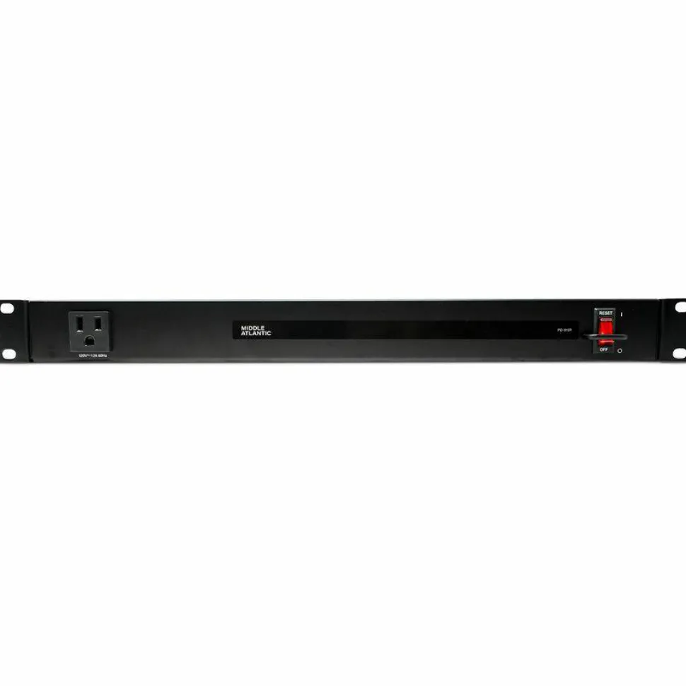 Middle Atlantic PD Rack Mount Power Distribution Unit - 15 Amp, 9 Outlet Rack Mount PDU - Basic Surge Protection