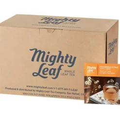 Mighty Leaf Tea Whole Leaf Tea Pouches, Chamomile Citrus, 15/Box