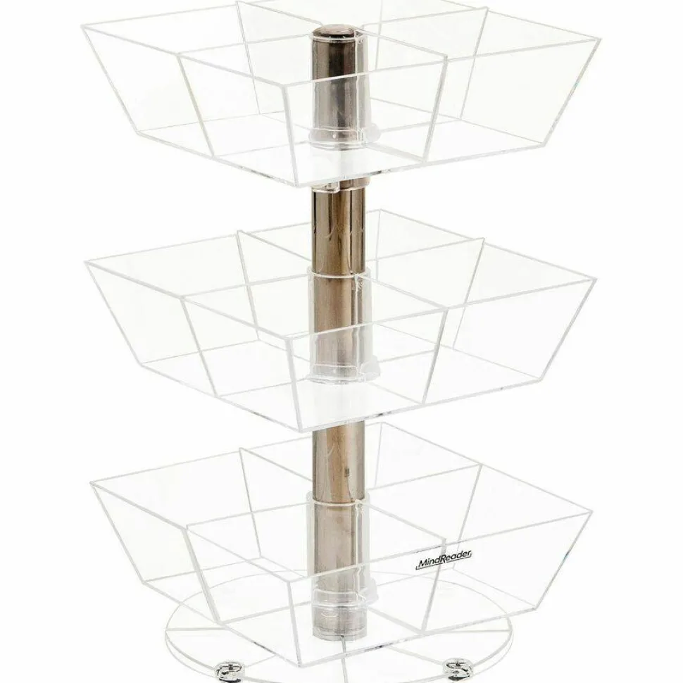 Mind Reader Anchor 12-Compartment Tea Carousel