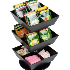 Mind Reader Anchor 12-Compartment Tea Carousel