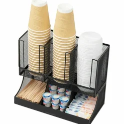 Mind Reader 6-Compartment Coffee Condiment Organizer