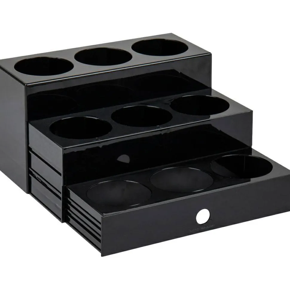 Mind Reader 9-Compartment Nested Syrup Bottle Holder