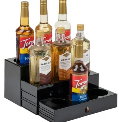 Mind Reader 9-Compartment Nested Syrup Bottle Holder