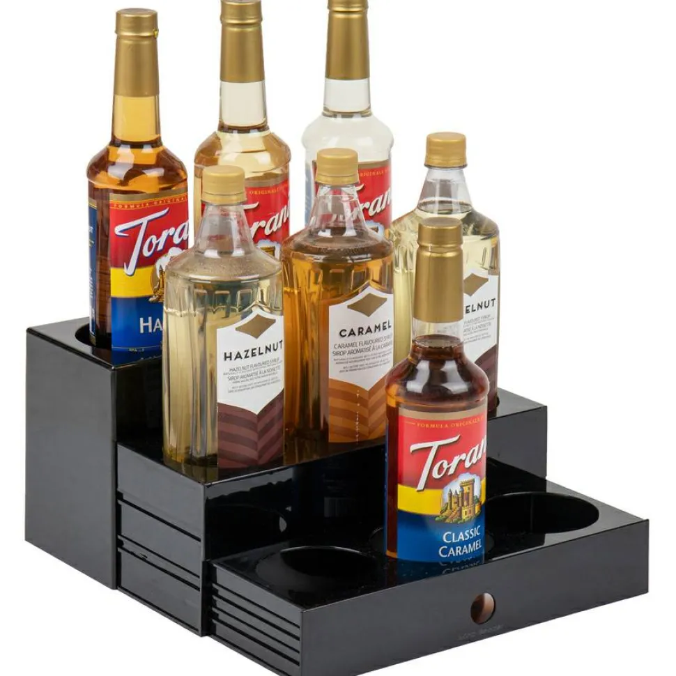 Mind Reader 9-Compartment Nested Syrup Bottle Holder